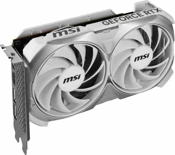 GPU RTX 4060 8GB OC MSI VENTUS WHITE
